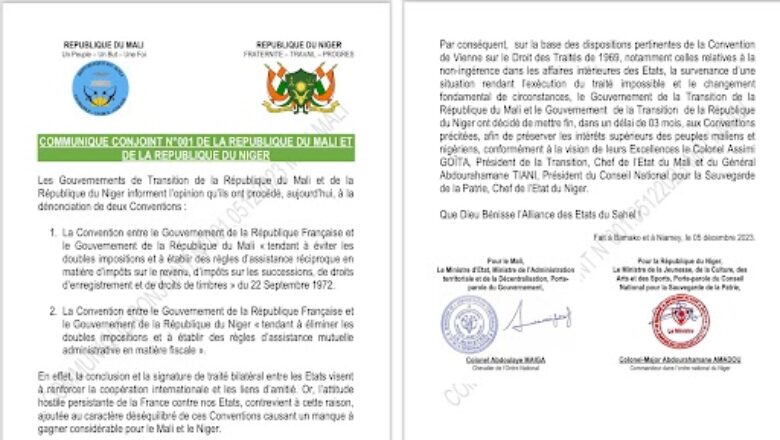 Communique de presse