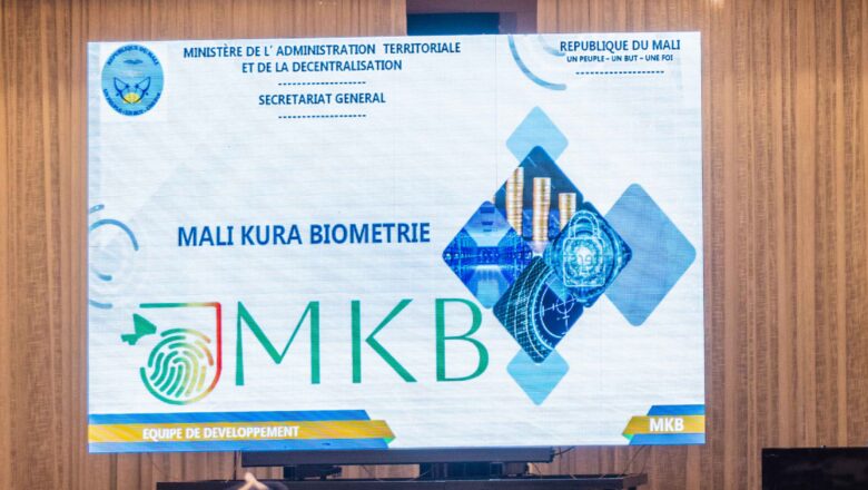 Le mardi 13 février 2024, le président de la Transition, le colonel Assimi GOÏTA, a lancé officiellement Mali Kura Biométrie.