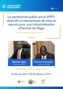 Une conférence, organisée par l'association Citoyens227, aura lieu le samedi 24 février 2024, à 20 h 30 GMT+1 au Niger.
