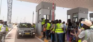 Le ministre des Infrastructures, Adama Luc Sorgho, a vanté les mérites de cet péage lors d’une visite de chantier le mardi 5 mars