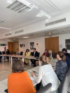 Directeur général de l'AUDA-NEPAD a effectué une visite de courtoisie auprès de l’UNRC, M. Arnaud Peral, et de l’équipe de l’ONU en Tunisie.