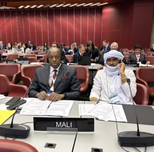 M. Acharatoumane, aux côtés d'autres éminentes personnalités, participe aux débats et aux sessions d'échange de la 148e assemblée de l'UIP.