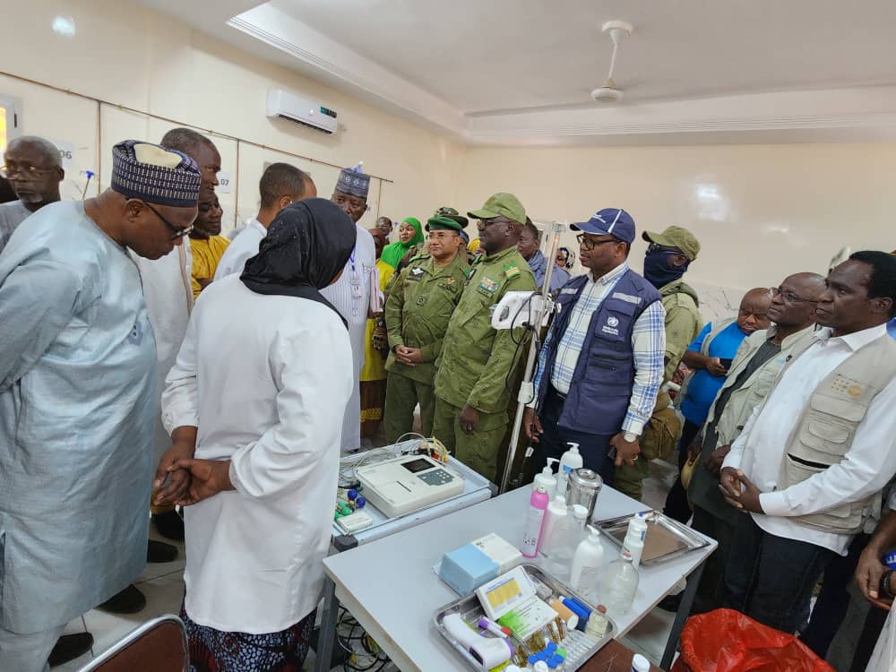 Le Ministre de la santé du Niger en mission d’évaluation à Agadez