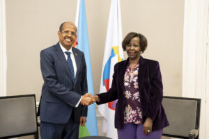 La Secrétaire générale de l’OIF a reçu en audience Son Excellence Monsieur Mahmoud Ali Youssouf, Ministre des Affaires Étrangères de Djibouti