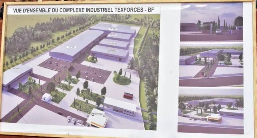 TEXFORCES-BF : Le Burkina Faso inaugure un complexe industriel textile pour équiper ses forces armées, promettant autonomie