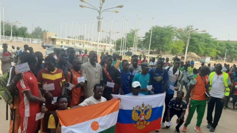Niamey : La Foulée de l'Amitié Russie-Niger, une course pour l'unité et la célébration des liens culturels.