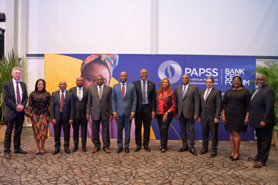 Le premier Forum consultatif des PDG de banques africaines, soulignant l'engagement collectif pour le succès du PAPSS