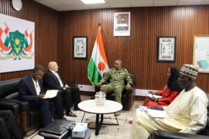  Le ministre des Mines du Niger a rencontré une délégation de Global Atomic pour discuter des projets en cours et des perspectives d'avenir.