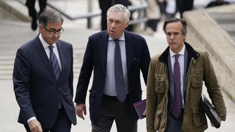 Carlo Ancelotti, accusé d’une fraude fiscale d’un million d’euros sur ses droits d’image, a défendu sa bonne foi devant un tribunal espagnol,