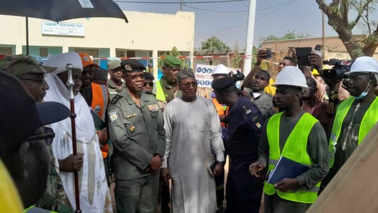 Maradi : les travaux de drainage d'urgence accélèrent, un projet PIRUREM vital pour bâtir résilience et remparts contre les inondations