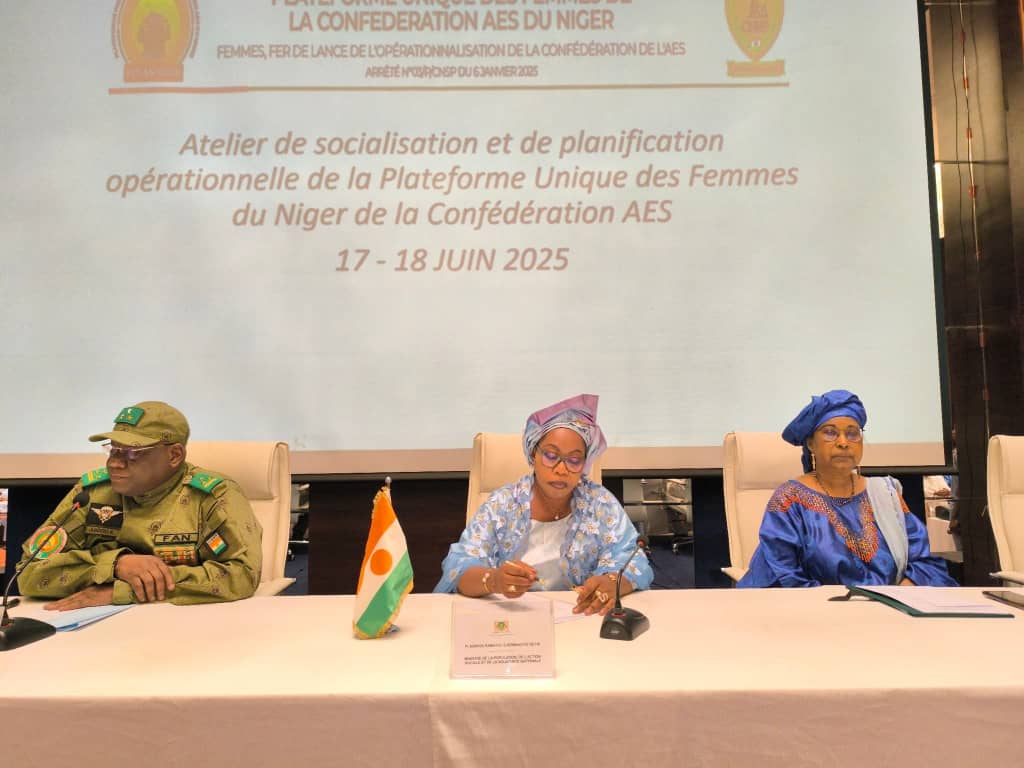 À Niamey, ce 17 juin 2025, l'inauguration de la Plateforme Unique des Femmes du Niger marque une étape décisive pour l'autonomisation féminine et la construction d'un avenir solidaire au sein de l'AES.