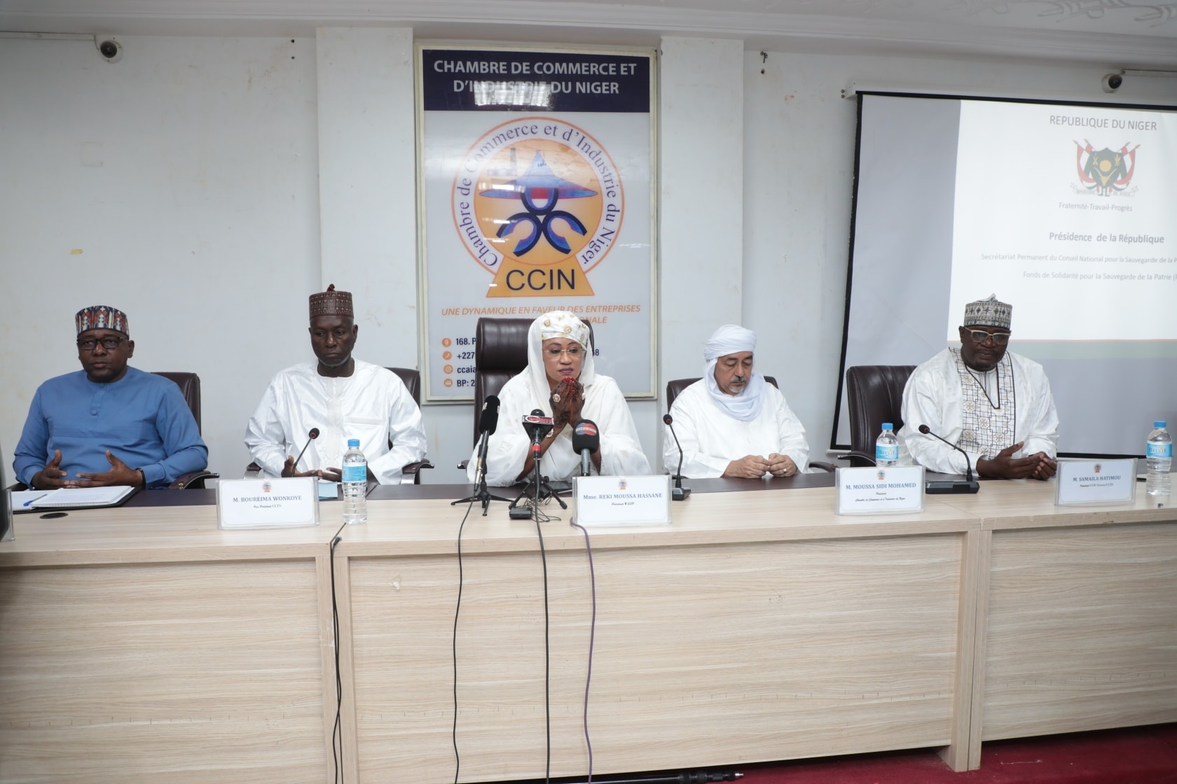 Le Fonds de Solidarité pour la Sauvegarde de la Patrie (FSSP) renforce la transparence et le dialogue avec les acteurs économiques à Niamey,