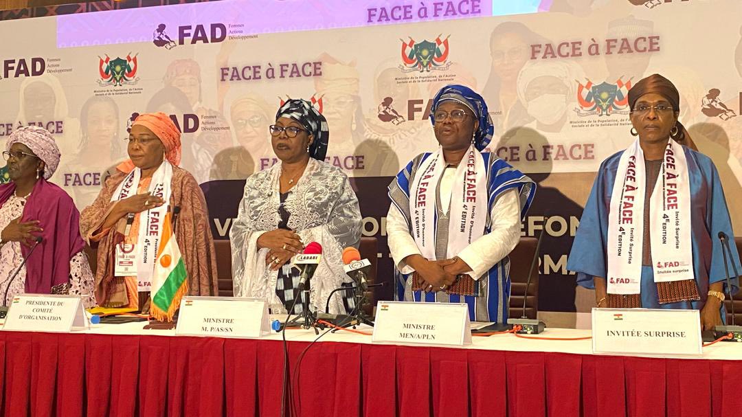 À Niamey, la 4ᵉ édition de « Face à Face » réunit des femmes leaders pour refonder la sororité et promouvoir l’égalité des genres au Niger.