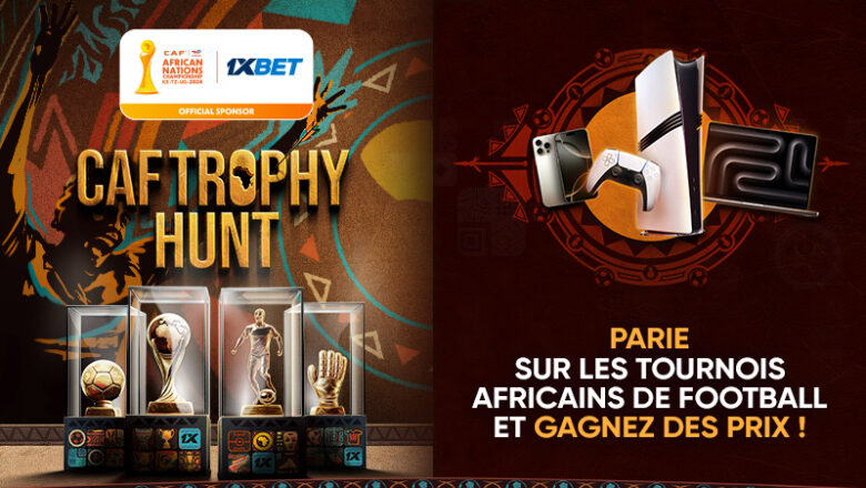 CAF Trophy Hunt : gagne des Samsung Galaxy, des GoPro HERO13, des PlayStation 5 Pro et d'autres prix grâce à la promotion 1xBet !