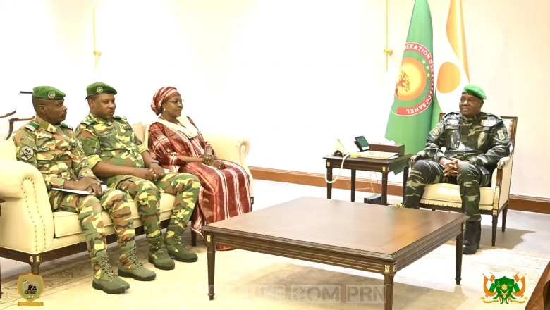 Le Président Tiani reçoit deux hauts représentants du Mali et du Burkina Faso à Niamey, pour renforcer l’union environnementale du sahel