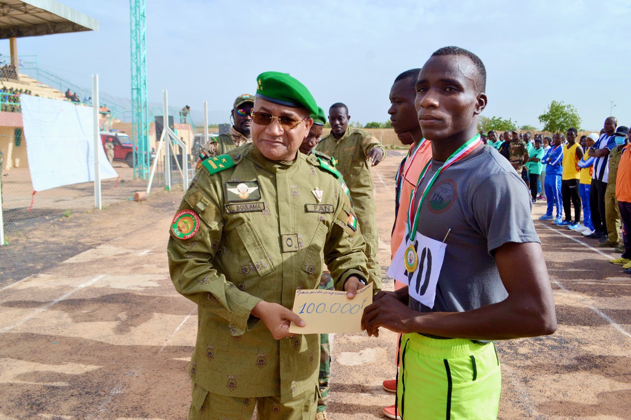 Agadez célèbre l’unité militaire à travers l’athlétisme