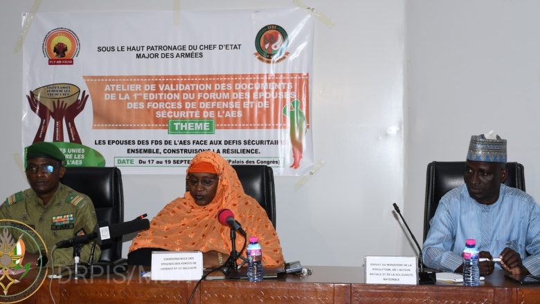 À Niamey, les épouses des FDS du Niger lancent un atelier stratégique en vue du premier Forum sous-régional de l’AES. Objectif : transformer leur résilience silencieuse en force collective face aux défis du Sahel.