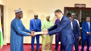  Le ministère des Affaires étrangères du Niger a reçu les lettres de créance des nouveaux ambassadeurs égyptien et mauritanien,