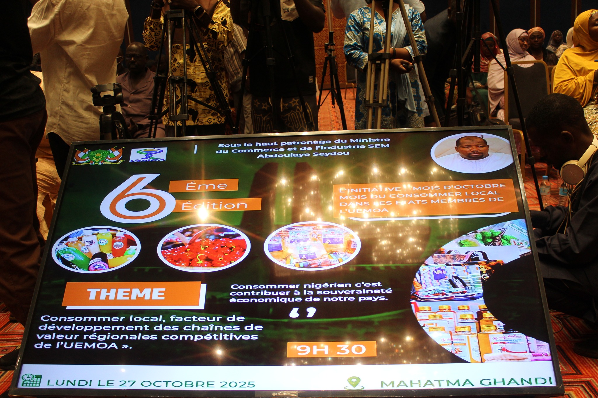 Le Niger lance la 6e édition du Mois du Consommer Local, mobilisant institutions, entrepreneurs et citoyens autour d’une ambition : renforcer les chaînes de valeur régionales et affirmer la souveraineté économique par le "Made in Niger".