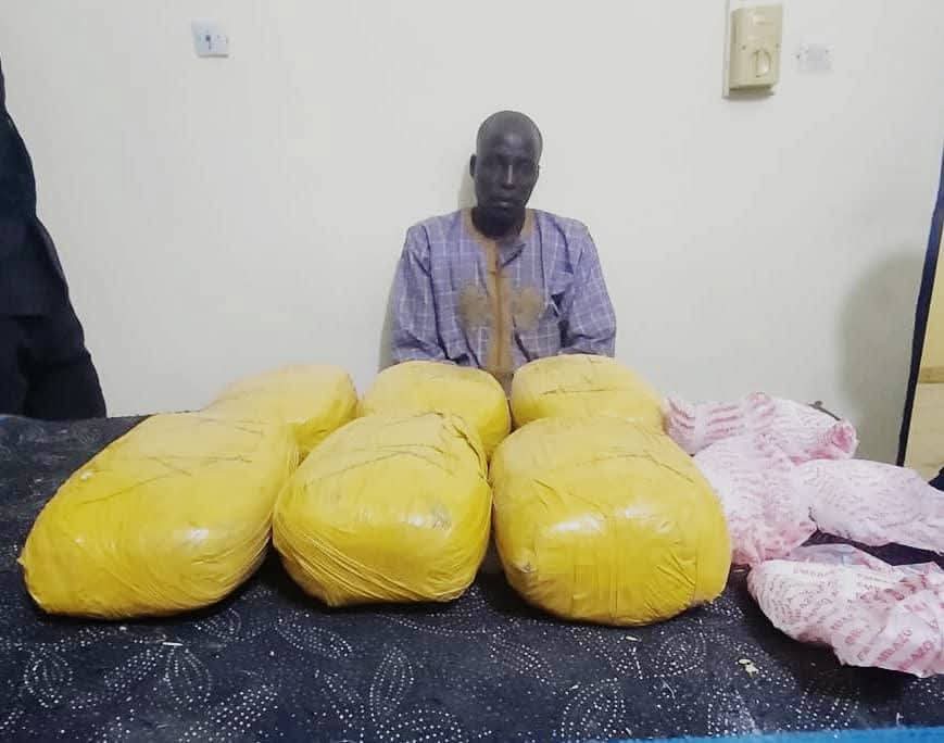 Trafic de drogue : Coup de filet majeur à Tanout. Les forces de sécurité ont saisi chanvre indien et Hexol, démantelant un réseau clé entre Ourafane et Agadez.