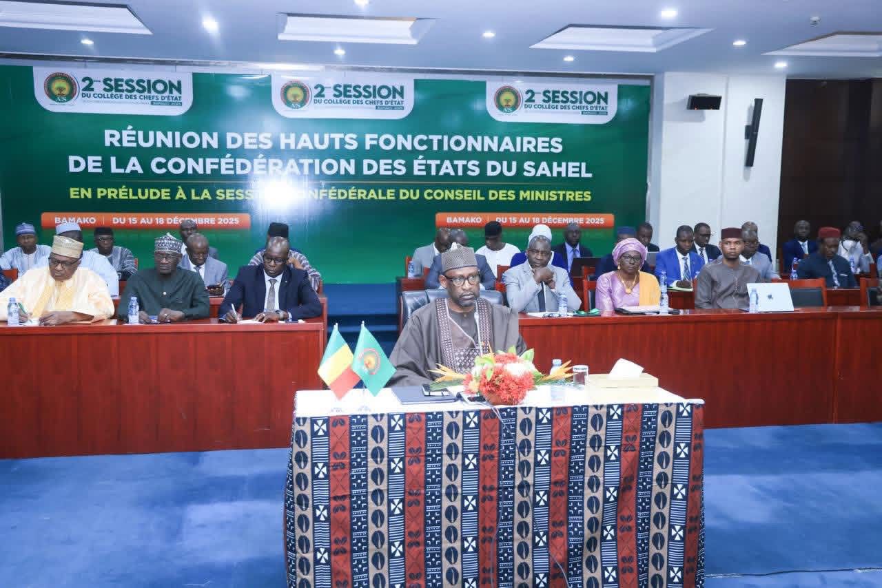 Bamako accueille la réunion préparatoire de la Confédération AES. Le Burkina, le Mali et le Niger finalisent les dossiers clés pour la sécurité et le développement du Sahel.