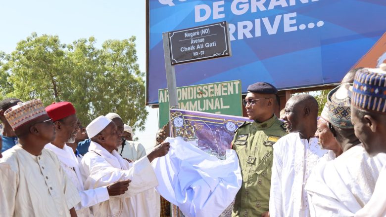 Niamey célèbre ses héros : l'Administrateur Délégué de la Ville baptise trois grandes rues aux noms de figures historiques nigériennes.