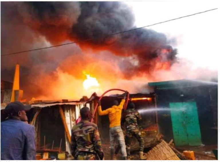Drame à Diffa : le Grand Marché dévoré par les flammes - Journal du Niger