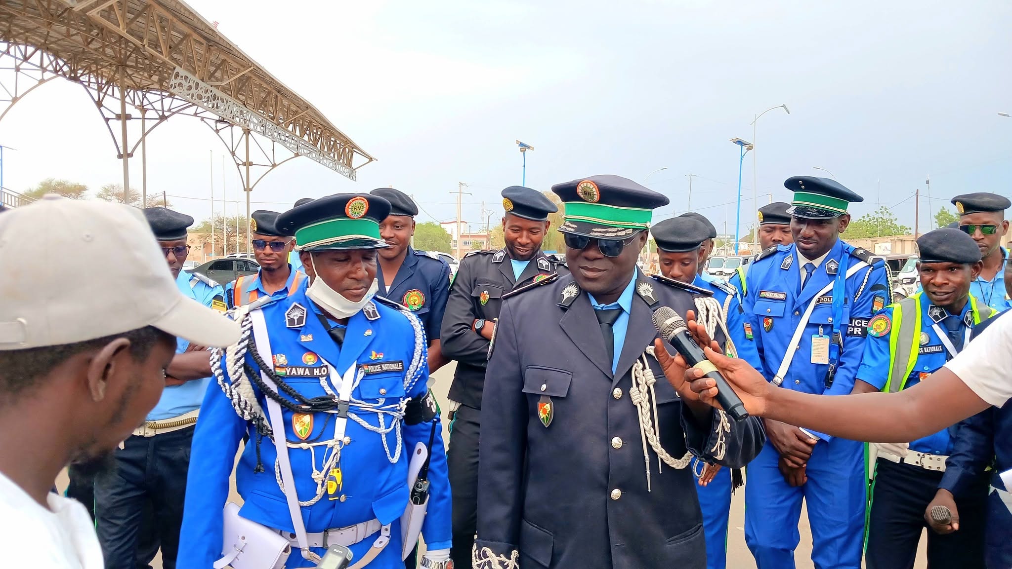 Sécurité routière à Diffa : le nouveau commandant de la Police routière sensibilise la population