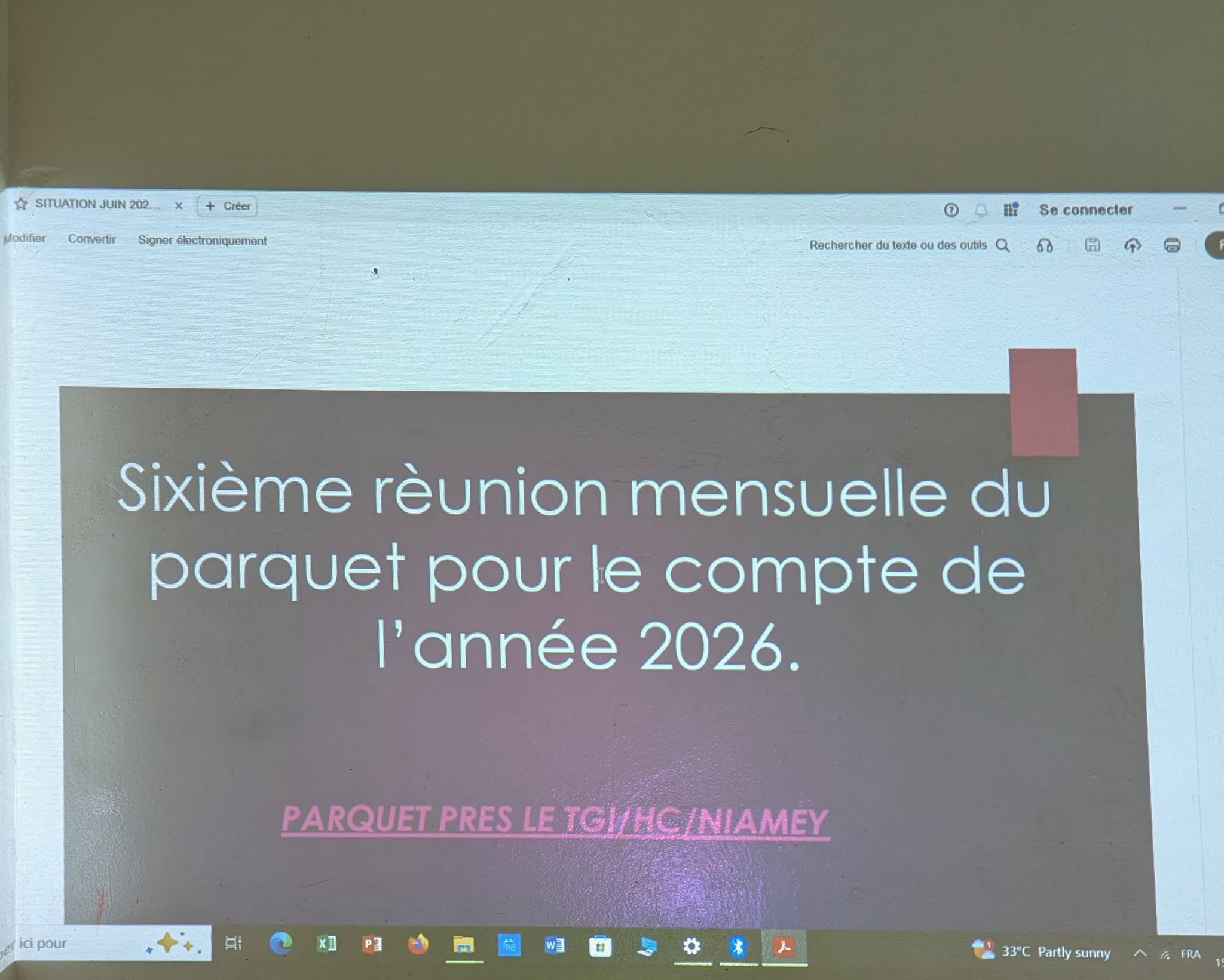 Niamey : Le terrorisme en tête du bilan judiciaire de juin 2026