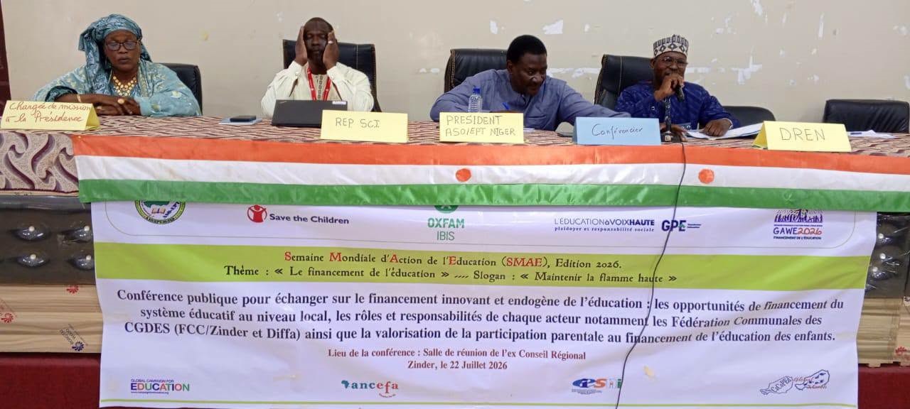 SMAE 2026 à Zinder : Financer l’école par les ressources locales