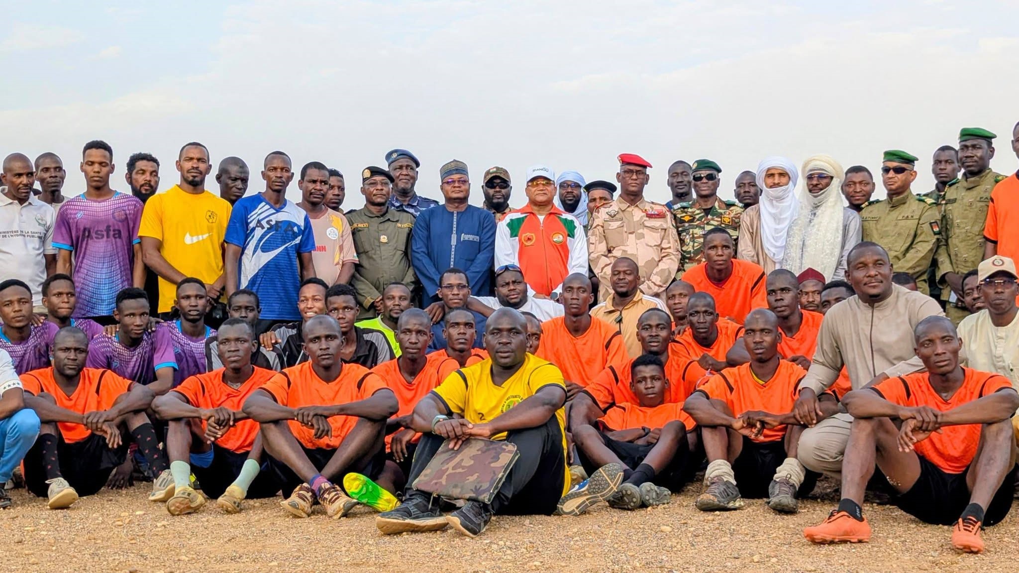 Agadez : Match civils-militaires pour les 3 ans du CNSP