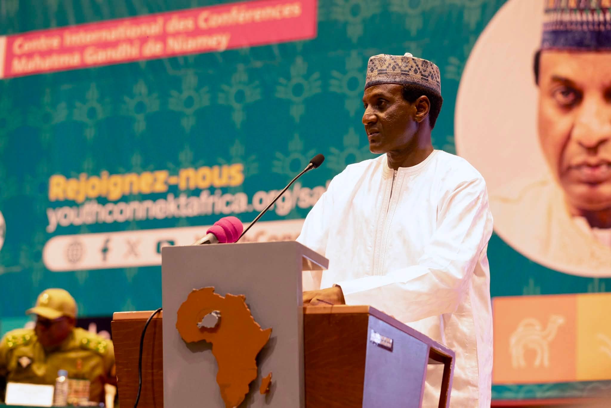 Niamey : Ouverture du 3e YouthConnekt Sahel Forum par Lamine Zeine
