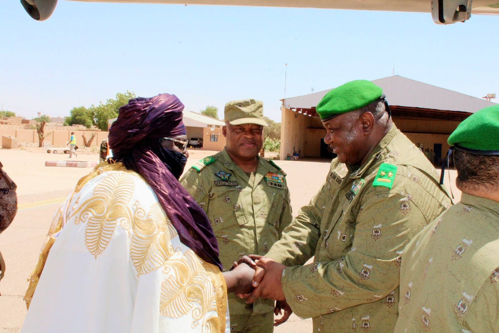 Niger : le général Maman Sani Kiou en mission d’inspection à Agadez