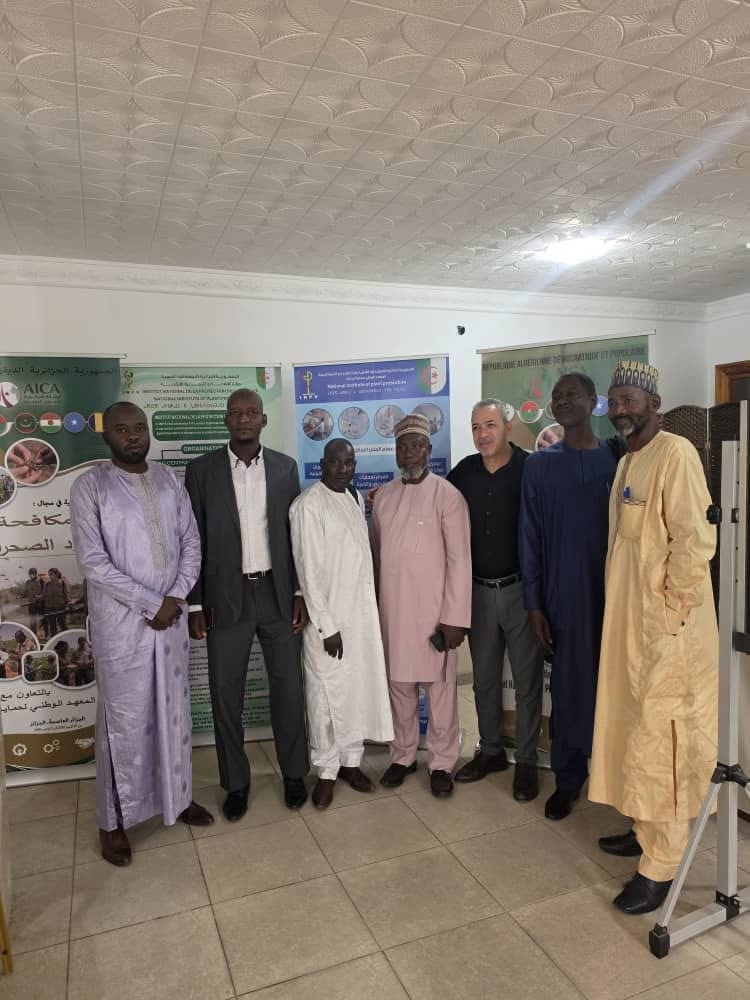 Criquet pèlerin : le Niger forme ses prospecteurs aux nouvelles technologies