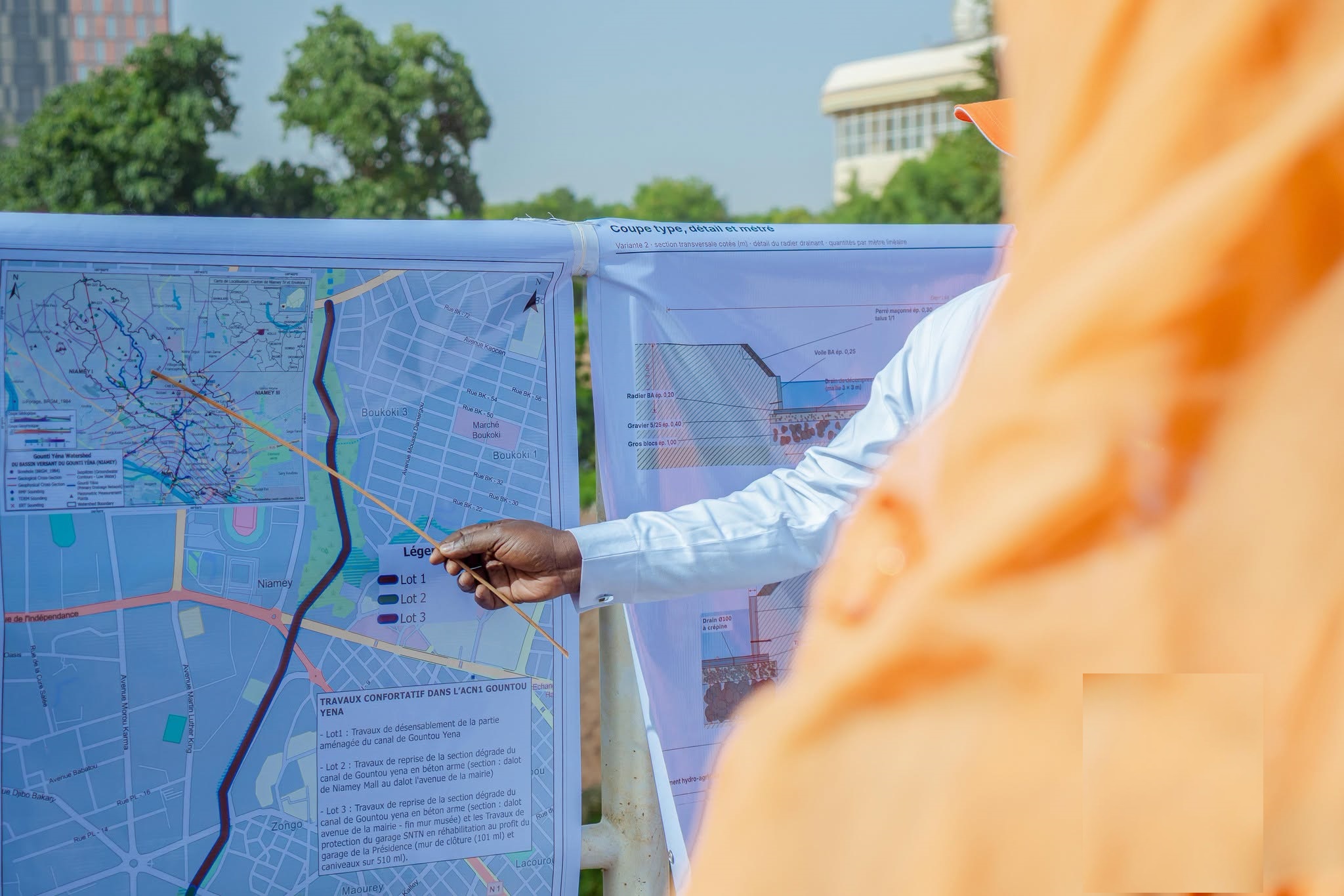 Niamey : coup d’envoi des chantiers de Gountou Yena et du Lazaret